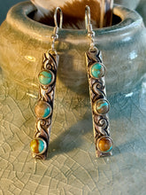 Load image into Gallery viewer, Royston Turquoise Dangle Earrings