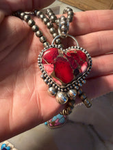 Load image into Gallery viewer, Crimson Heart Pendant