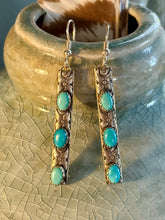 Load image into Gallery viewer, Turquoise Dangle Earrings