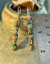 Load image into Gallery viewer, Royston Turquoise Dangle Earrings