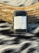 Load image into Gallery viewer, White Buffalo Bar Ring
