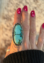 Load image into Gallery viewer, Turquoise Bling Ring